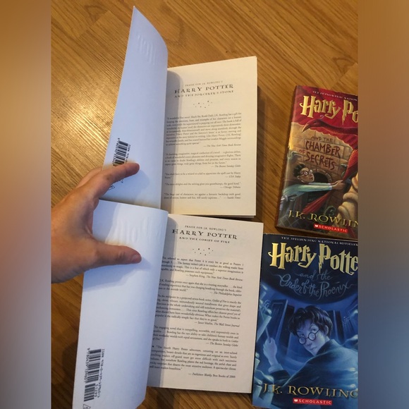 Harry Potter Paperback 1-7 Book Set - Picture 2 of 12